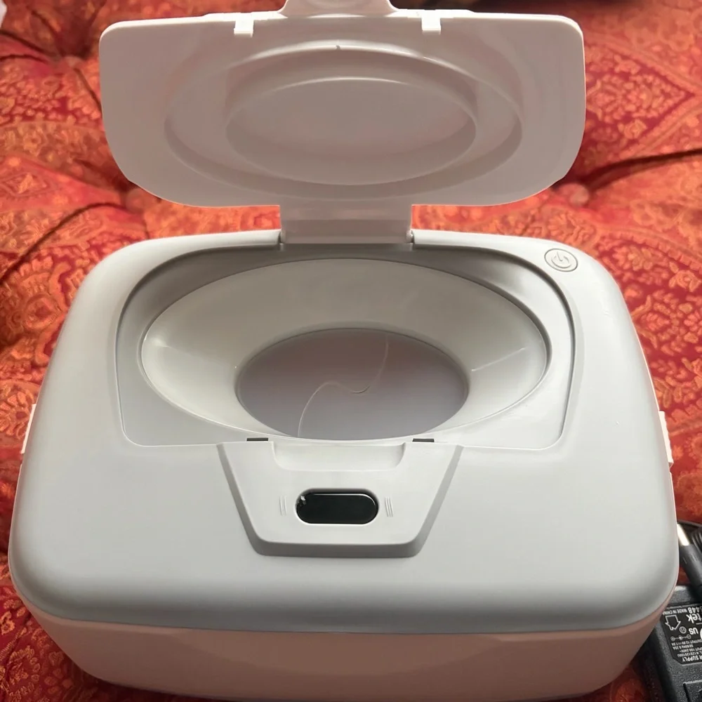 GoGo Pure Baby Wet Wipes Warmer & Dispenser MWW-003 New Open Box Pink Electric